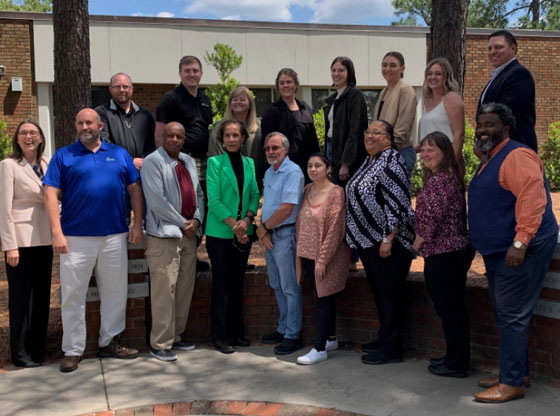 Nineteen local professionals were recently awarded the Dedman Fellow in Leadership from Sandhills Community College.