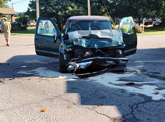 Two-vehicle crash delays traffic in West End
