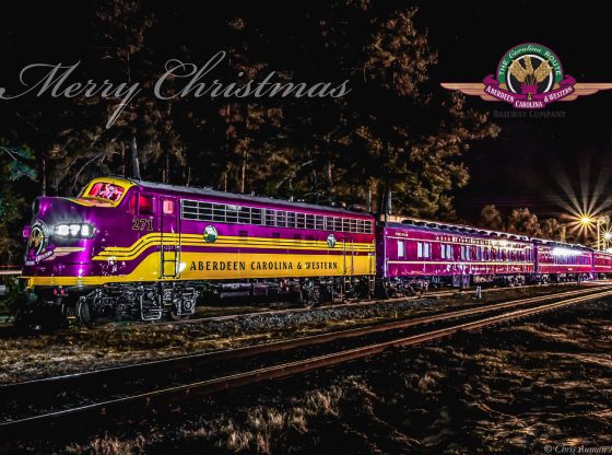 All aboard the Carolina Christmas Train
