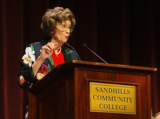Inauguration of Dr. Stewart marks new chapter for Sandhills Community College