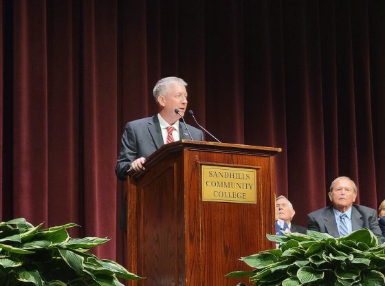 Inauguration of Stewart marks new chapter for Sandhills Community College