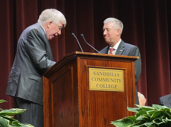 Inauguration of Sandy Stewart marks new chapter for Sandhills Community College