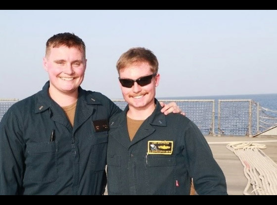 Local brothers reunite at sea aboard USS Stethem
