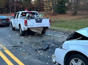 Driver arrested after rear-end crash
