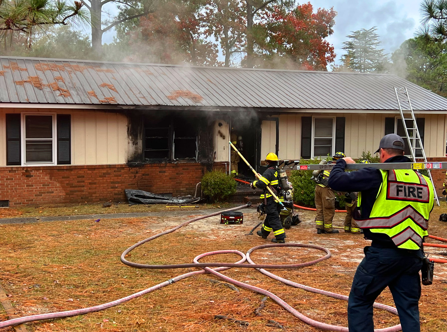 Fire sends man to hospital - Sandhills Sentinel