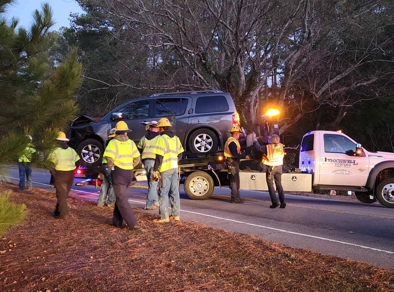 Aberdeen wreck downs power lines, over 1,000 without power Sandhills