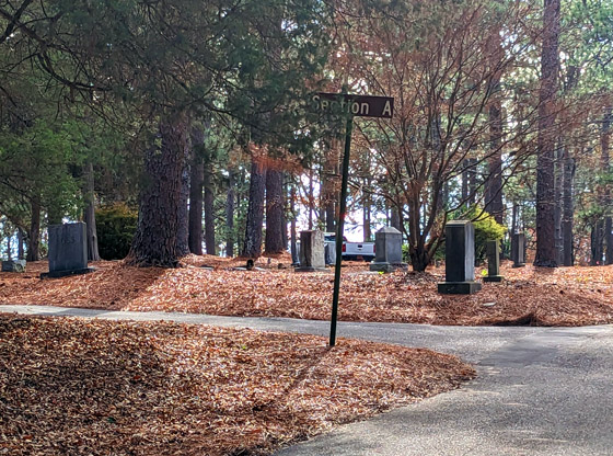 Town workers find body at Southern Pines cemetery