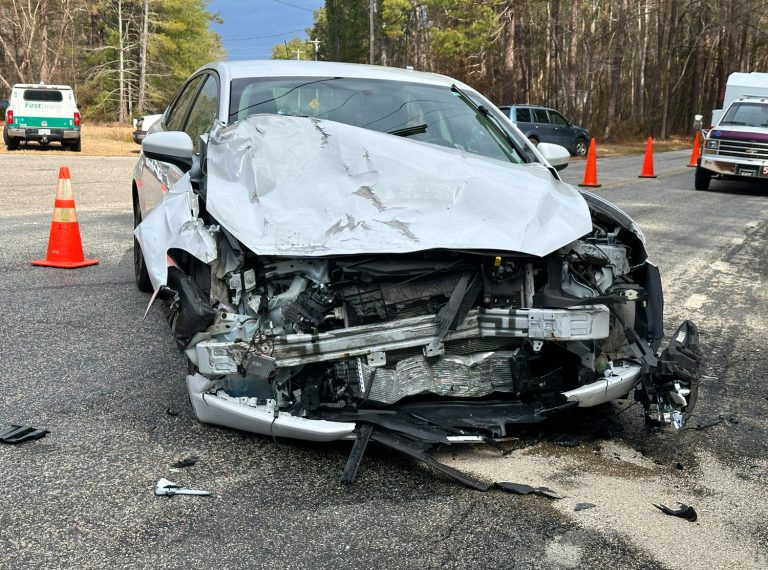 Two sent to hospital after Tbone crash Sandhills Sentinel