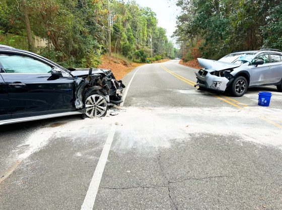 Two injured after head-on crash in Southern Pines
