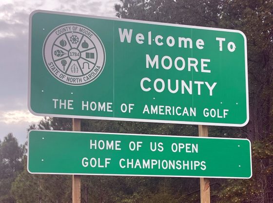 New signs recognize county as Home of American Golf