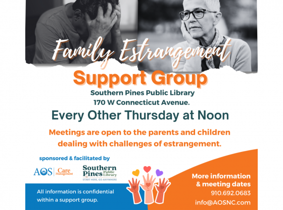 Aging Outreach Services family estrangement support group