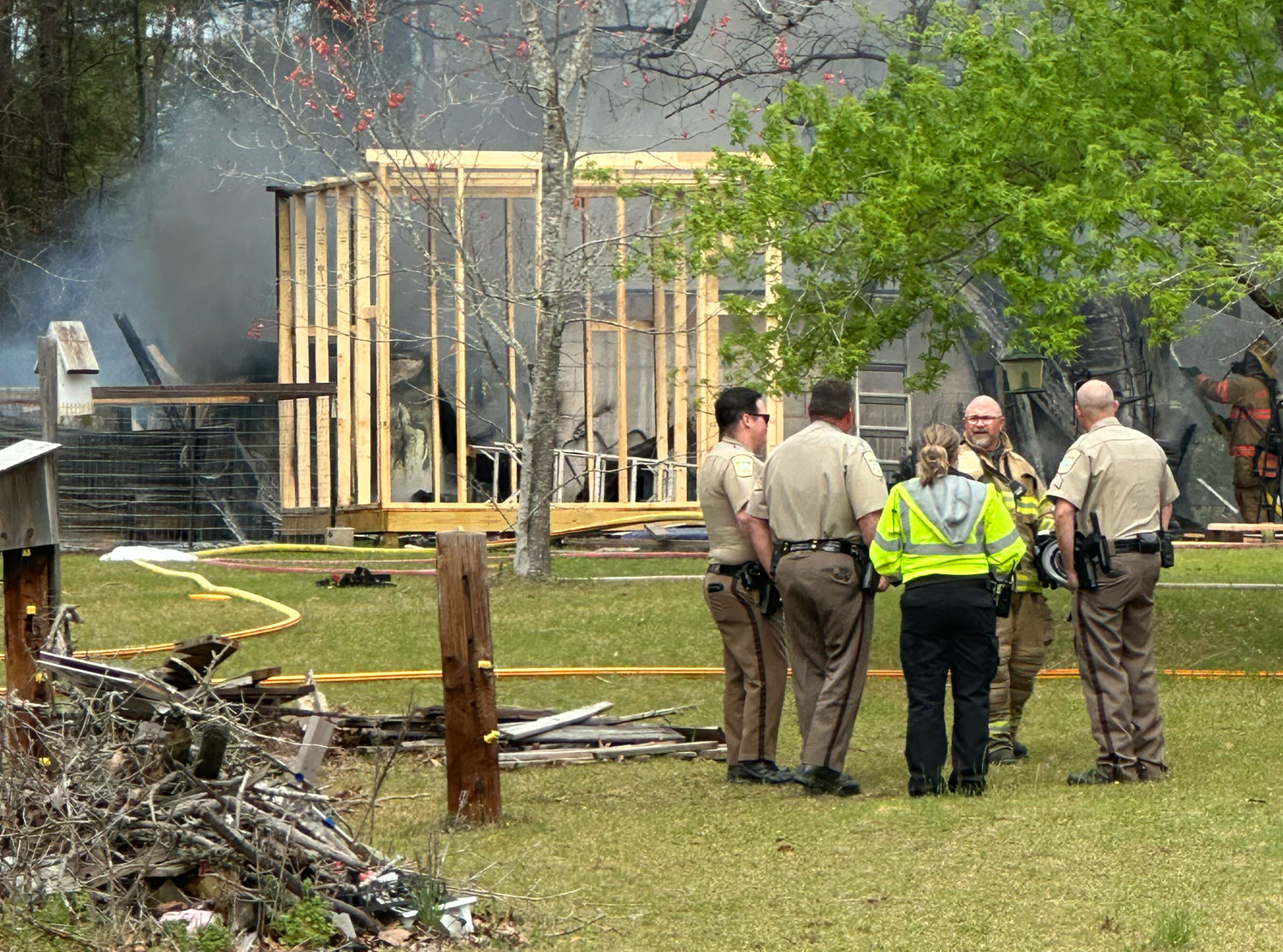 Small chicken coop fire disrupts a quiet Thursday afternoon Sandhills