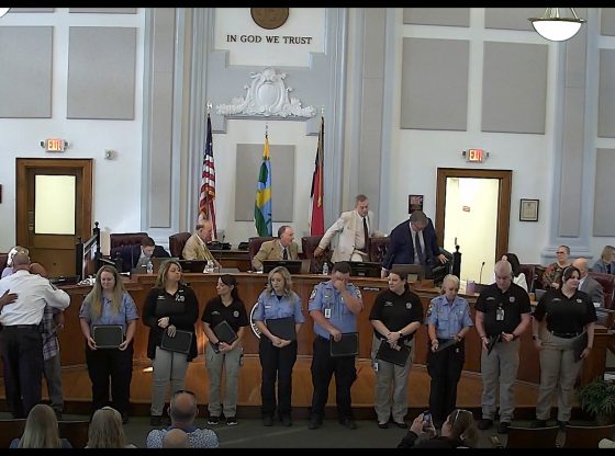 Commissioners recognize emergency responders
