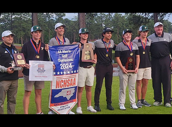 Pinecrest golf wins eighth NCHSAA title, second in a row