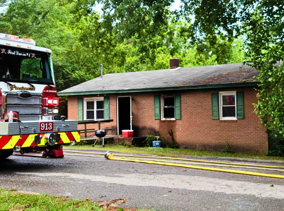 Family, dog escape Taylortown house fire
