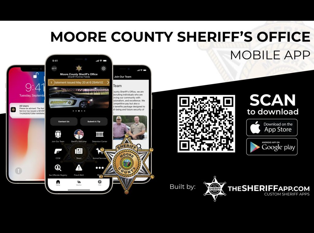 Moore County Sheriff's Office app - Sandhills Sentinel