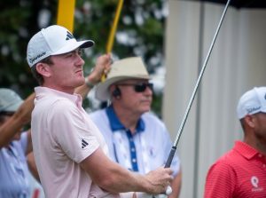 Åberg beats the heat, field for 36-hole lead at Pinehurst