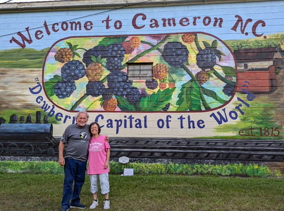 Downtown Cameron celebrates first mural in progress initiative