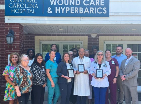 Central Carolina Wound Care And Hyperbaric Medicine earns three national awards