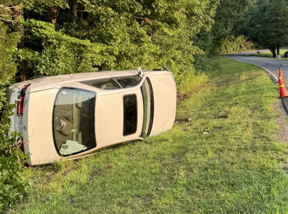 Man uninjured after rollover outside Carthage