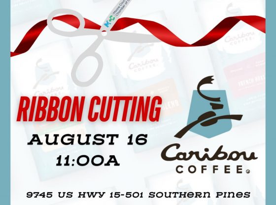 Caribou Coffee grand opening and ribbon cutting celebration - Aug. 16