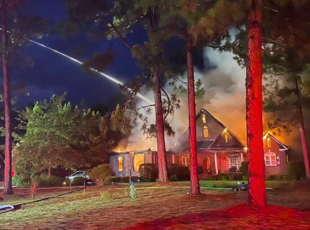 House fire destroys Pinewild home 