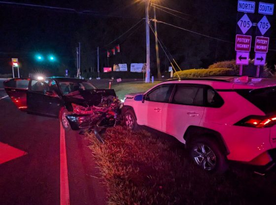 Robbins crash sends multiple people to hospital