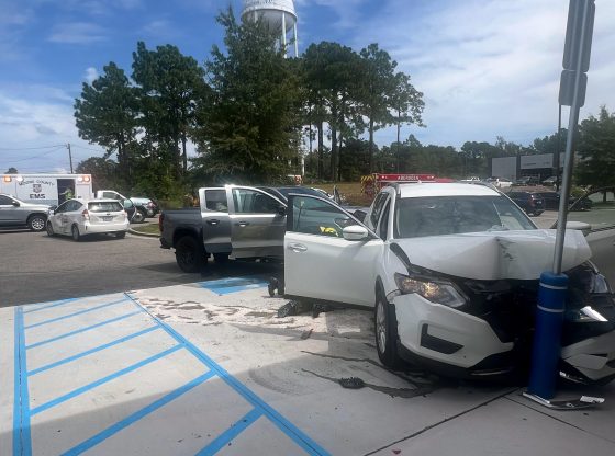 Crews respond to CVS crash