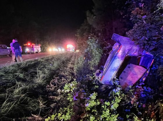 Man airlifted after car rolls over in Carthage