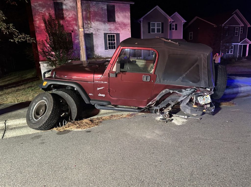Hit-and-run driver slams into parked Jeep, flees scene - Sandhills Sentinel