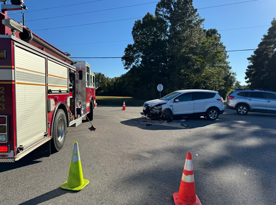 Car flips in two-vehicle crash in Woodlake