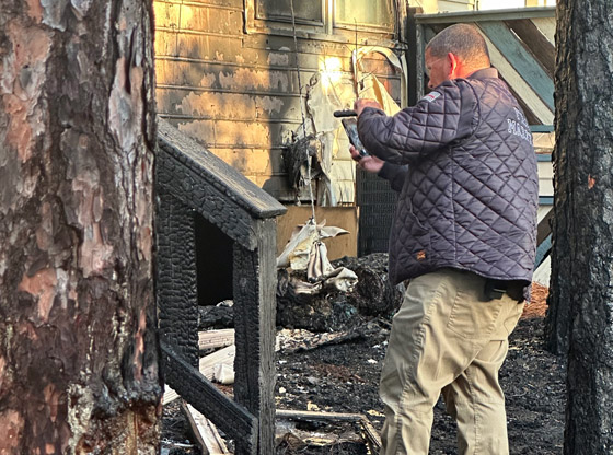 Multiple apartments damaged in Southern Pines fire Saturday