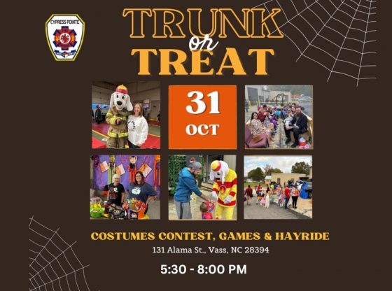 Cypress Pointe Fire & Rescue Trunk or Treat - Oct. 31