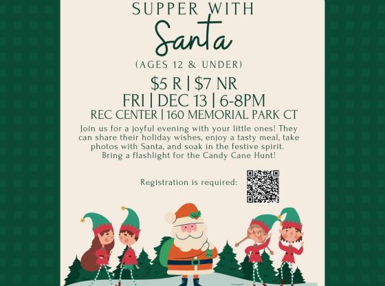 Supper with Santa - Dec. 13