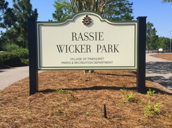 Synthetic turf coming to athletic field at Rassie Wicker Park in Pinehurst