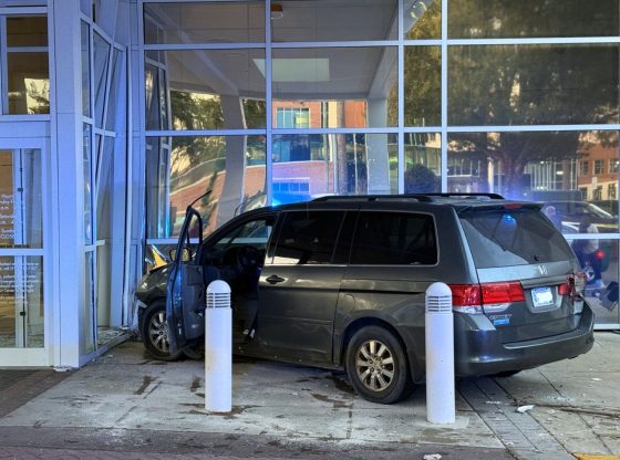 Van crashes into FirstHealth Outpatient Center