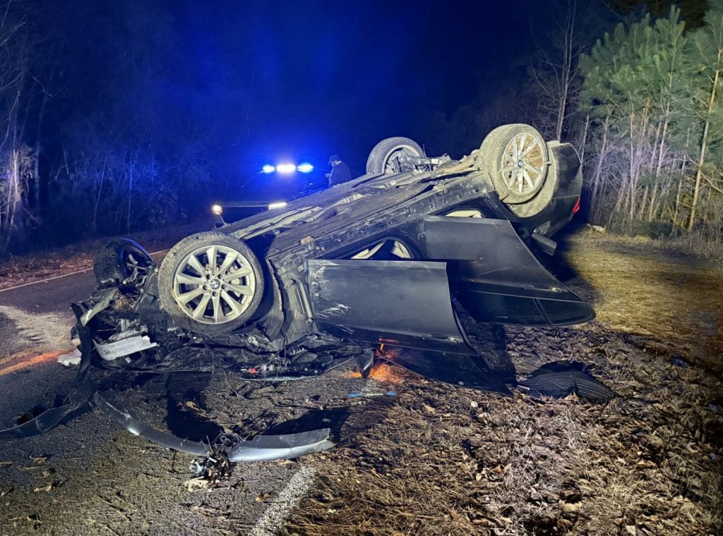 One transported to hospital after rollover crash in Vass - Sandhills ...