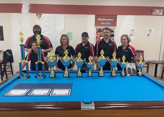 Local pool league racks up at international tournament