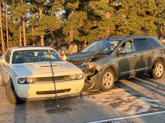 Drivers uninjured after Cameron T-bone collision