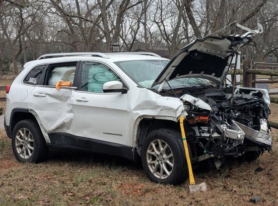 Southern Pines crash sends two to hospital