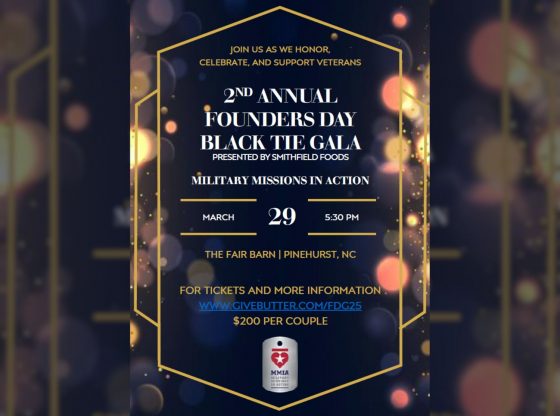 Military Missions In Action: 2nd Annual Founder's Day Black Tie Gala - March 29