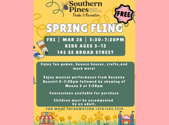 Southern Pines Spring Fling - March 28