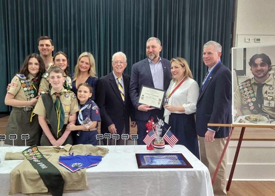 Local teen honored with Eagle Scout award posthumously