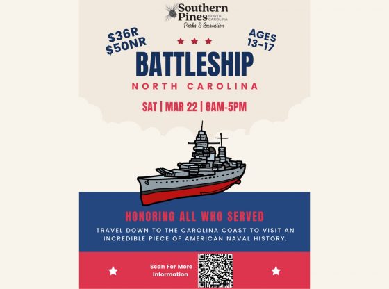 Southern Pines Battleship North Carolina Trip - March 22