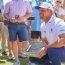 DeChambeau visits Pinehurst for unveiling of 'Shot of My Life' plaque