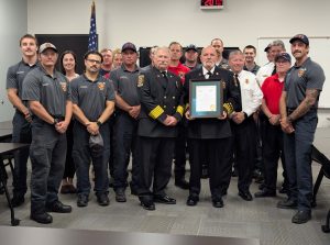 Firefighter Carol Dowd posthumously awarded Order of Long Leaf Pine