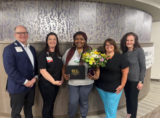 Hospital nursing assistant recognized with BEE Award