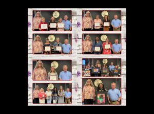 Engage. Inspire. Succeed. honorees recognized by school board