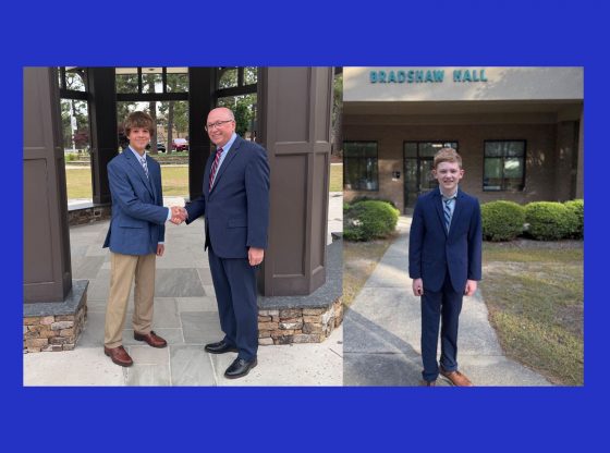 O’Neal awards annual Holmberg, Bradshaw Scholarships