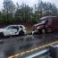 Crash involving 18 wheeler shuts down U.S. Highway 1 South
